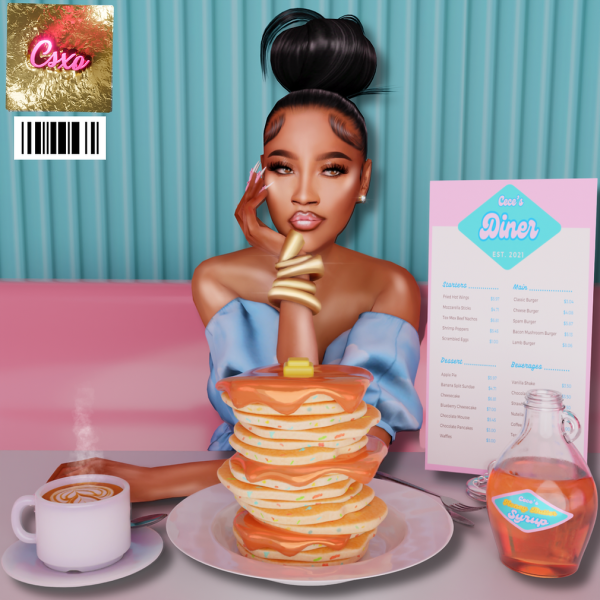 Alpha Kimmy Hair by simsfinds - The Sims 4 Custom Content