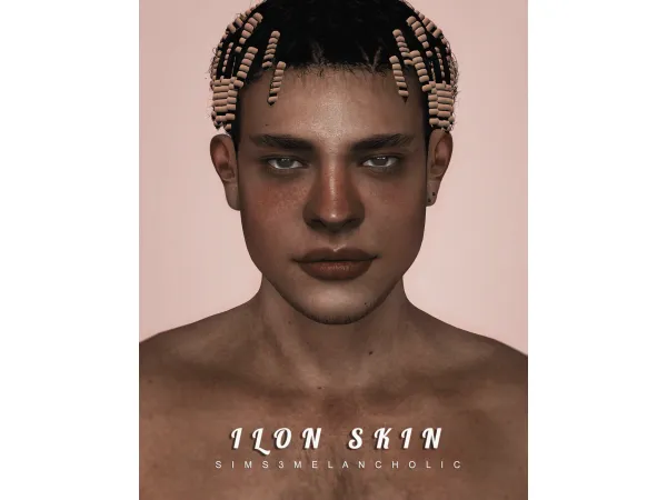 Alpha sims3melancholic ilon skin - The Sims 4 Custom Content