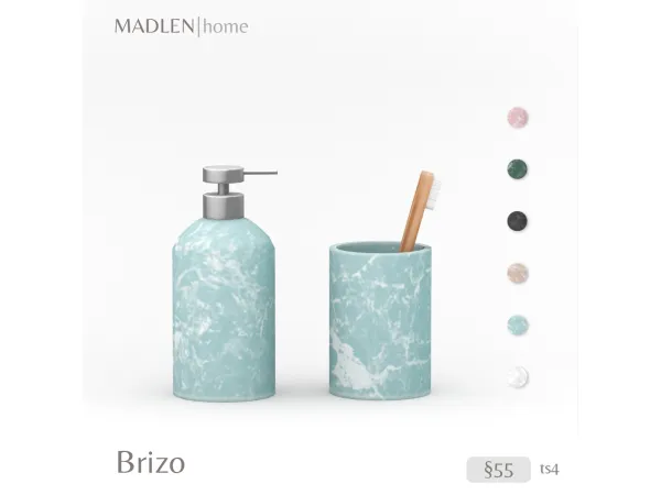 Maxis Match Brizo Set by Madlen - The Sims 4 Custom Content
