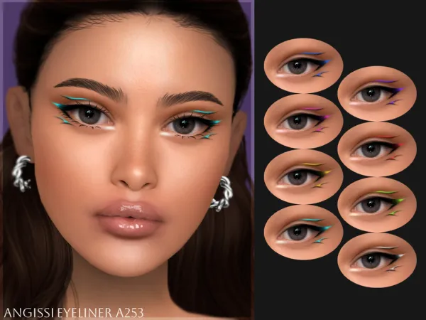 Mix Eyeliner A253 by thesimsresource - The Sims 4 Custom Content
