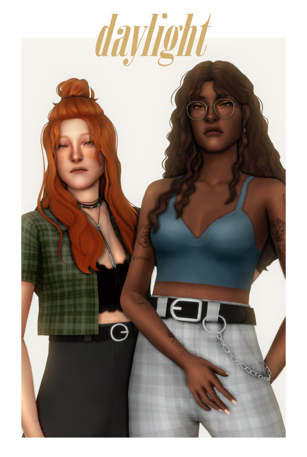 Maxis Match daylight pack by simsfinds - The Sims 4 Custom Content