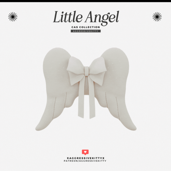 Maxis Match Little Angel CAS Collection by simsfinds - The Sims 4 Custom Content