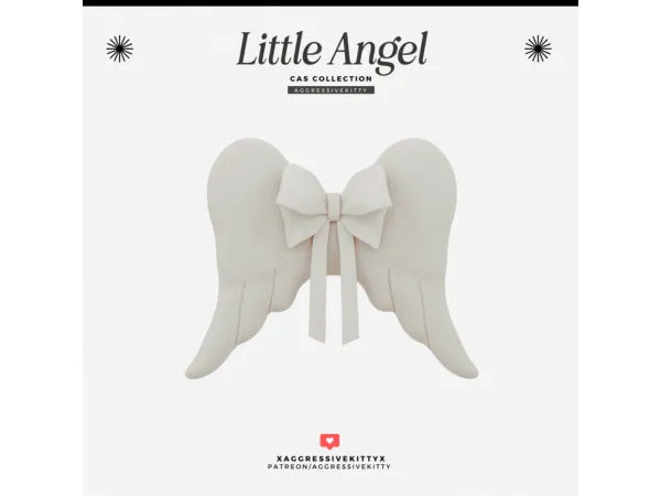 Maxis Match Little Angel CAS Collection by AggressiveKitty - The Sims 4 Custom Content