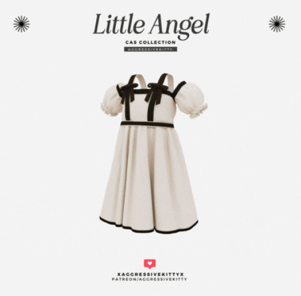 Maxis Match Little Angel CAS Collection by simsfinds - The Sims 4 Custom Content