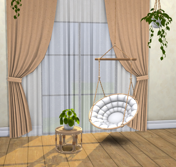 Maxis Match Curtains Set by comiko - The Sims 4 Custom Content