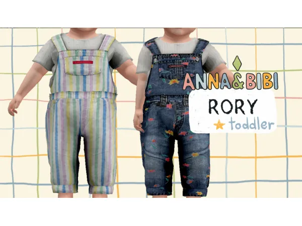 Alpha Rory Infant AnnaBibi by simsfinds - The Sims 4 Custom Content