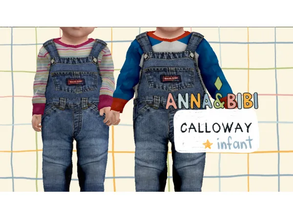 Alpha Calloway Infant AnnaBibi - The Sims 4 Custom Content