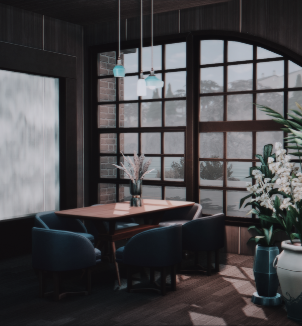 Mix Restaurant with a bar by simsfinds - The Sims 4 Custom Content