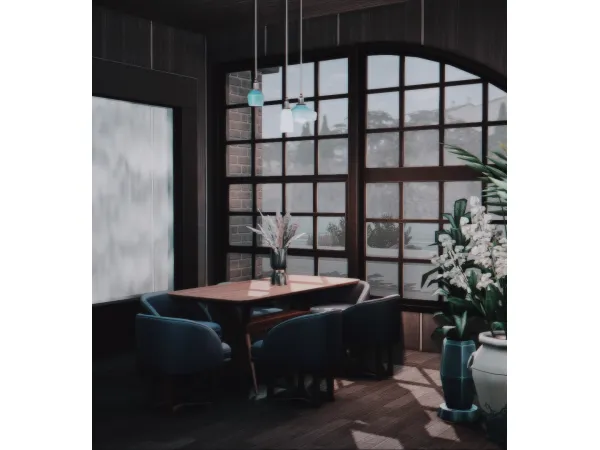 Restaurant with a bar by the bay #NOCC by LiMaSims