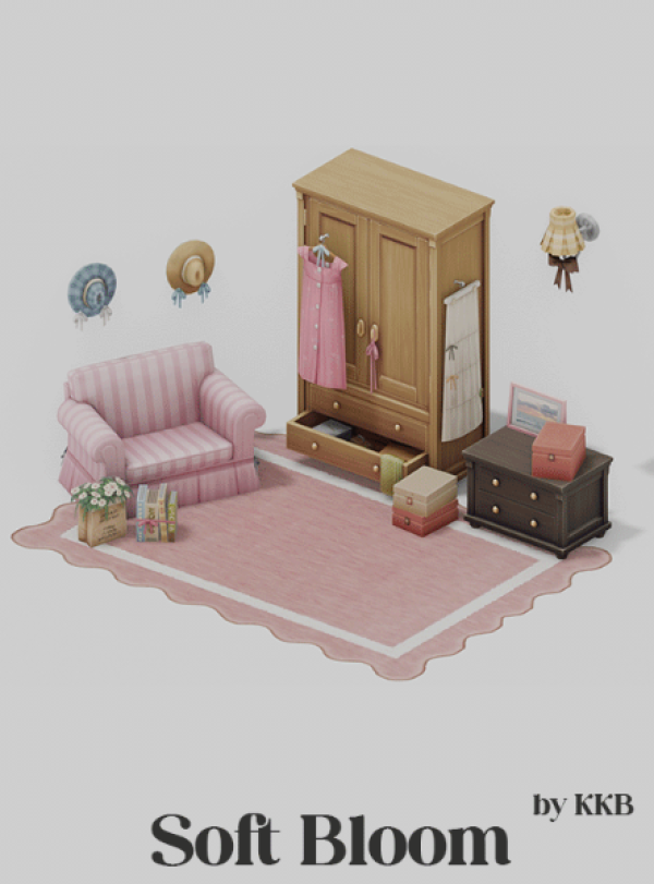 Maxis Match KKB'sMM_Soft Bloom by simsfinds - The Sims 4 Custom Content