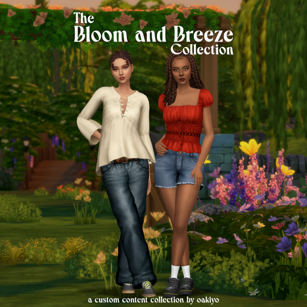 Maxis Match The Bloom and Breeze Collection by simsfinds - The Sims 4 Custom Content