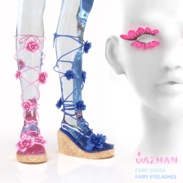 Alpha [FAIRY SHOES EYELASHES] by simsfinds - The Sims 4 Custom Content