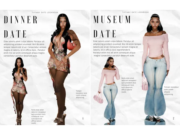 FANY DATE LOOKBOOK  by ch3rrysimss