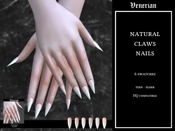 Natutal Claws Nails