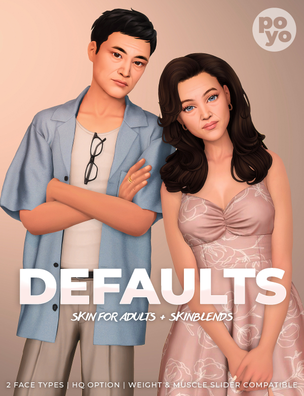 Maxis Match SKIN DEFAULTS SKIBLENDS FOR ADULT SIMS by simsfinds - The Sims 4 Custom Content