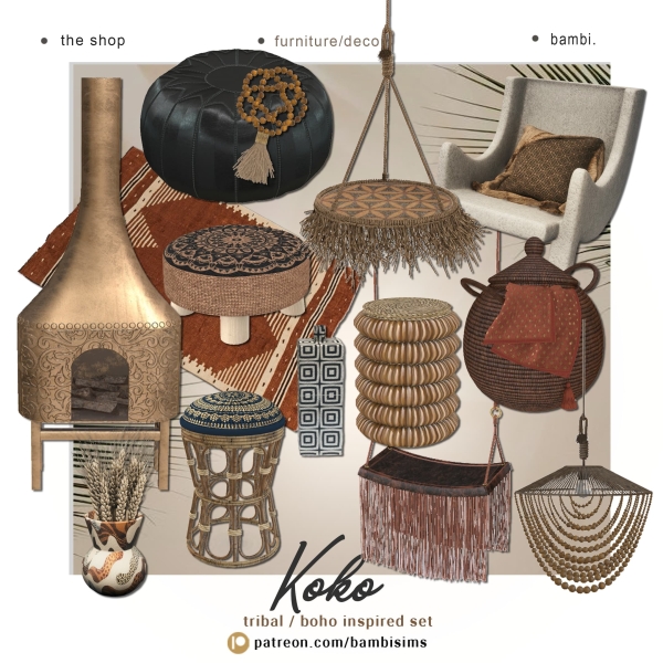 Alpha koko by bambisims - The Sims 4 Custom Content