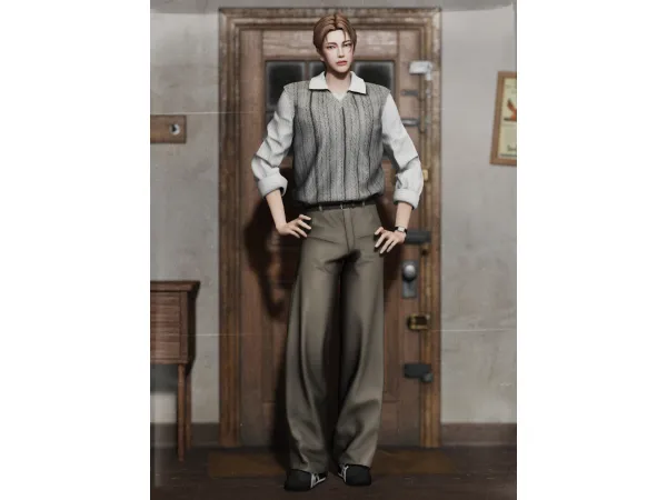 Alpha Bennie Set by mirosims2020 - The Sims 4 Custom Content