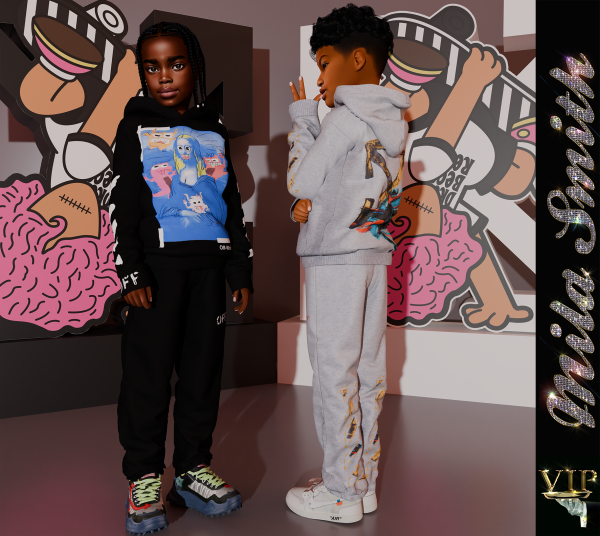 Alpha VIP 393 by simsfinds - The Sims 4 Custom Content