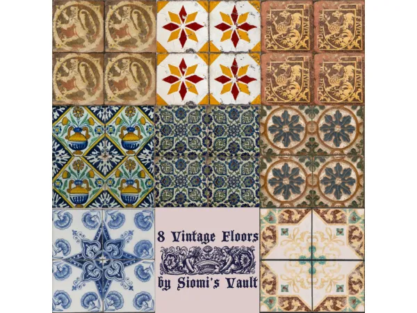 Vintage Floors By siomi_s_vault