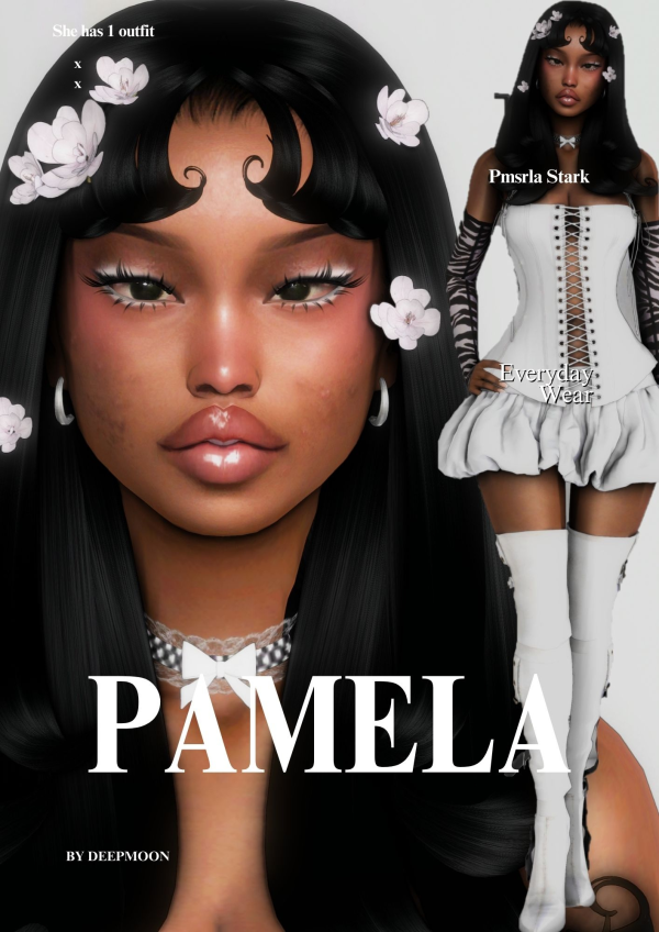 Alpha Pamela Stark by simsfinds - The Sims 4 Custom Content