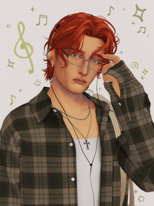 Mix Atis Jennings by simsfinds - The Sims 4 Custom Content