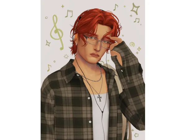 Mix Atis Jennings by fujifujiii - The Sims 4 Custom Content