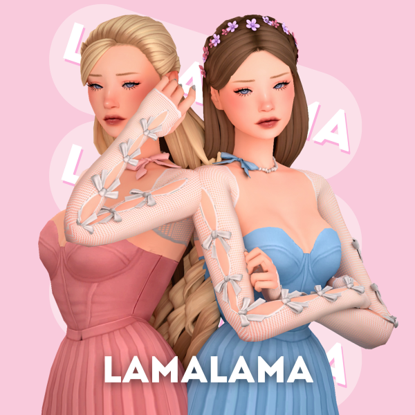 Maxis Match Barbie Hairstyles: Princess and Pauper by simsfinds - The Sims 4 custom content