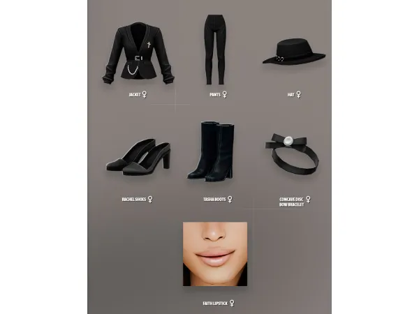 Maxis Match AMBER SET by ModCo Studios - The Sims 4 Custom Content