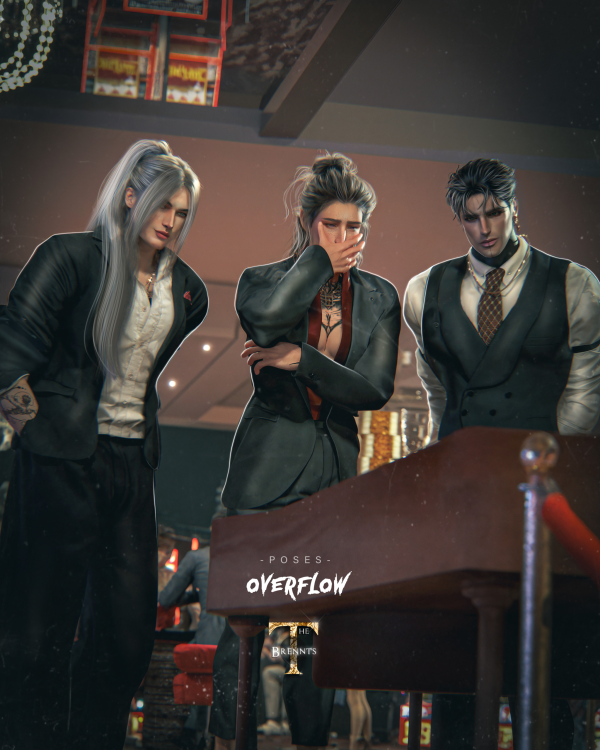 Mix [TheBrennts] Overflow by simsfinds - The Sims 4 Custom Content