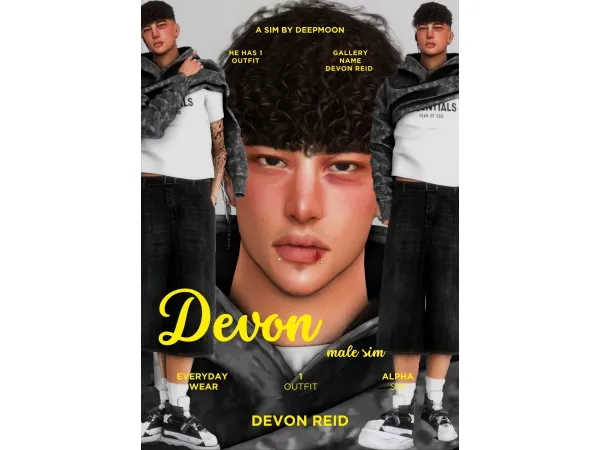 Alpha ud835udda3ud835uddbaud835uddcfud835uddc8ud835uddc7 by deepmoon - The Sims 4 Custom Content