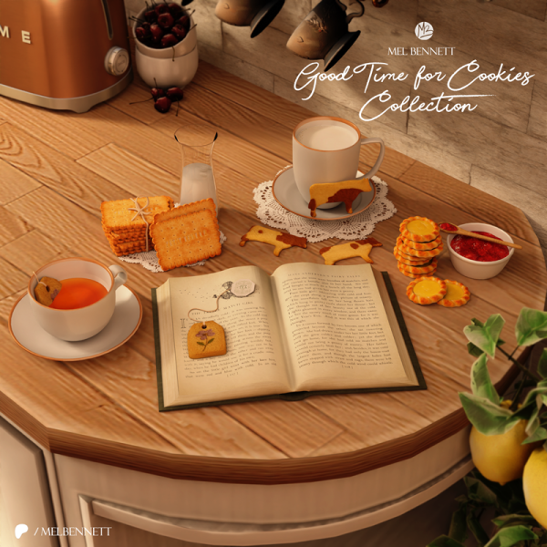 Mix Good Time for Cookies Collection by melbennett - The Sims 4 Custom Content
