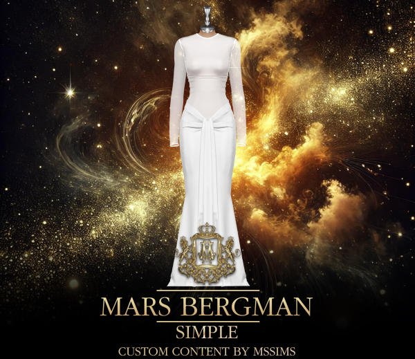 Alpha MARS BERGMAN SIMPLE by simsfinds - The Sims 4 Custom Content