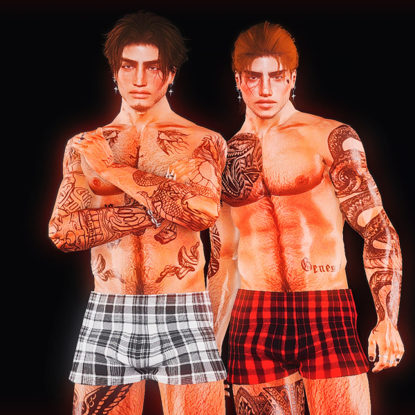 landon boxers HOT edition by simsfinds - The Sims 3 Custom Content