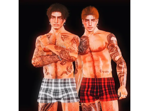 landon boxers HOT edition by marinaan - The Sims 3 Custom Content
