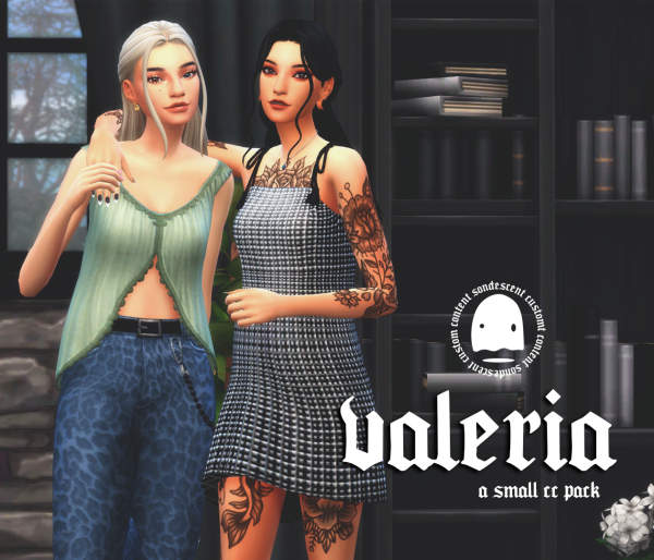 Maxis Match valeria by simsfinds - The Sims 4 Custom Content