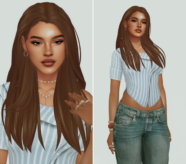 Mix Sim Dump Sadie Valdes by simsfinds - The Sims 4 Custom Content