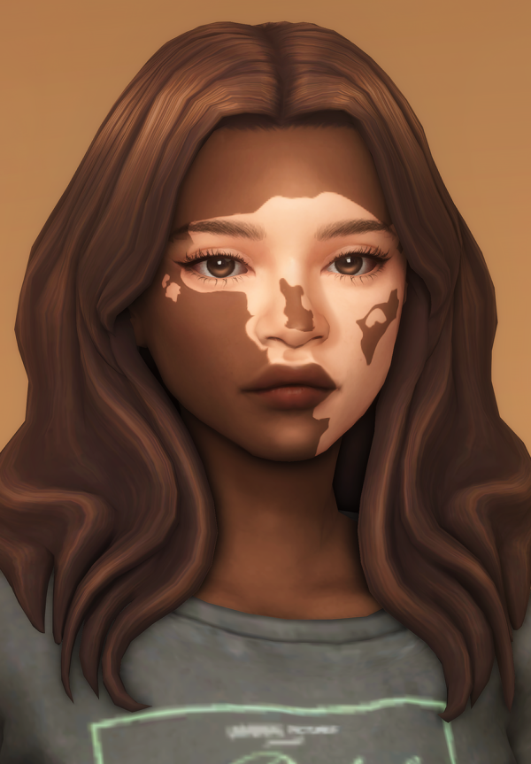 Maxis Match bella hair by simsfinds - The Sims 4 Custom Content