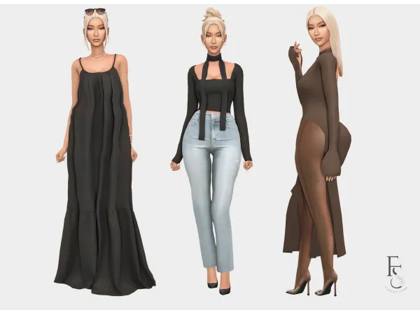 Mix Andrea Fiore Reality Show Host by simsfinds - The Sims 4 Custom Content