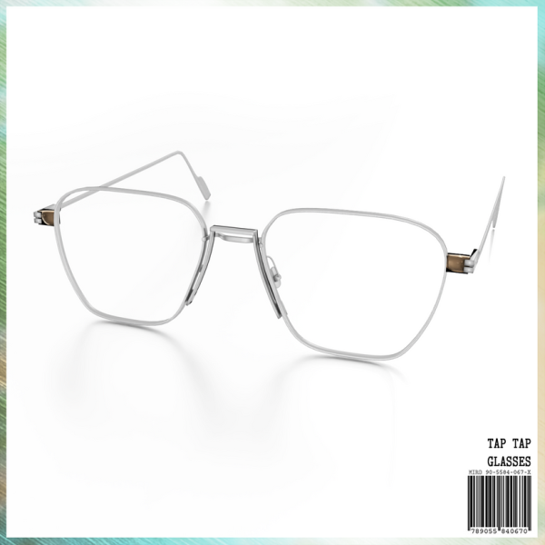 Alpha Tap Tap Glasses by simsfinds - The Sims 4 Custom Content