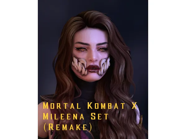 Mortal Kombat X Mileena Set (Remake) by astya96cc Update