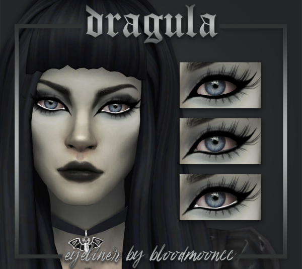 Maxis Match Dragula Eyeliner by simsfinds - The Sims 4 Custom Content