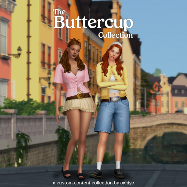 Maxis Match The Buttercup Collection by simsfinds - The Sims 4 Custom Content