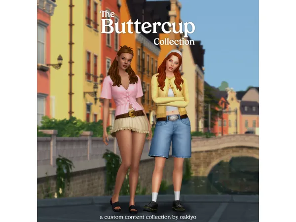 Maxis Match The Buttercup Collection by oakiyo - The Sims 4 Custom Content