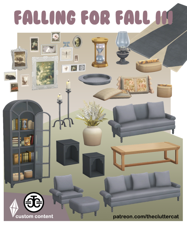 Maxis Match Falling For Fall Part III by simsfinds - The Sims 4 Custom Content