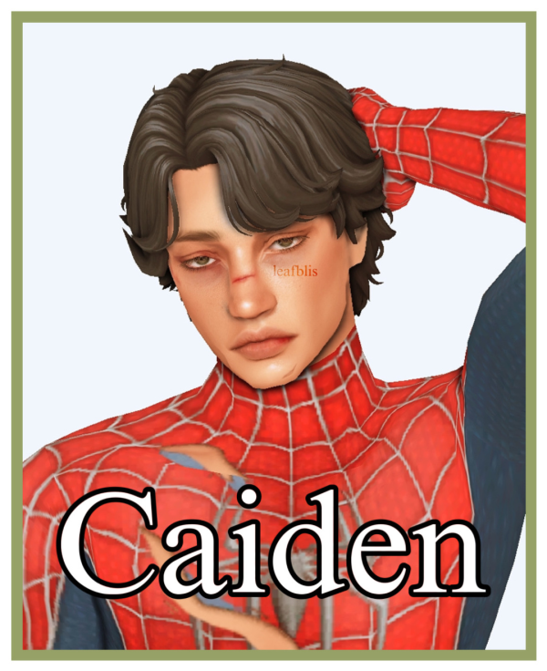 Maxis Match Caiden by simsfinds - The Sims 4 Custom Content