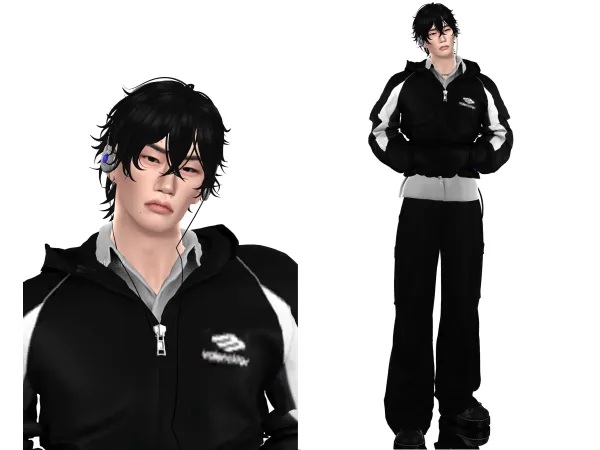 Maxis Match Noah Sim Download by notintak - The Sims 4 Custom Content