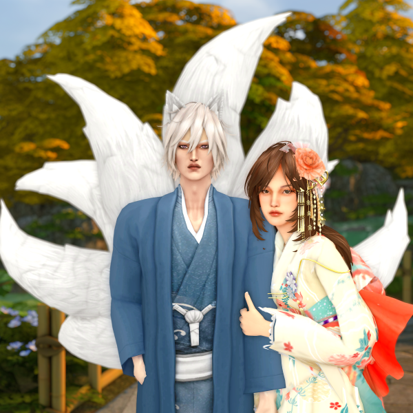 Maxis Match Ilanea tomoe x nanami by simsfinds - The Sims 4 Custom Content