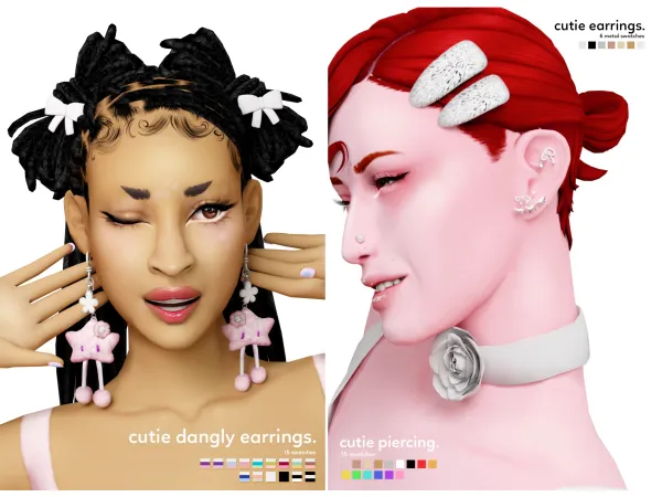 Maxis Match cutie set by simsfinds - The Sims 4 Custom Content