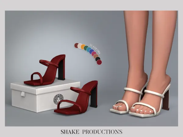 Alpha Alisha High Heels - The Sims 4 Custom Content