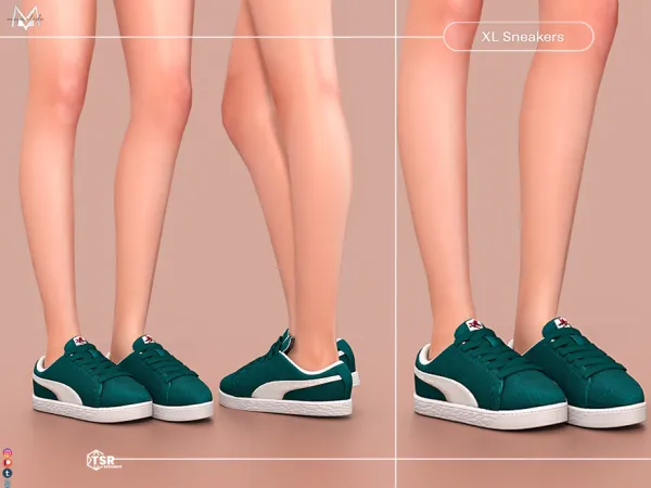 Maxis Match XL Sneakers S629 (Female) by thesimsresource - The Sims 4 Custom Content